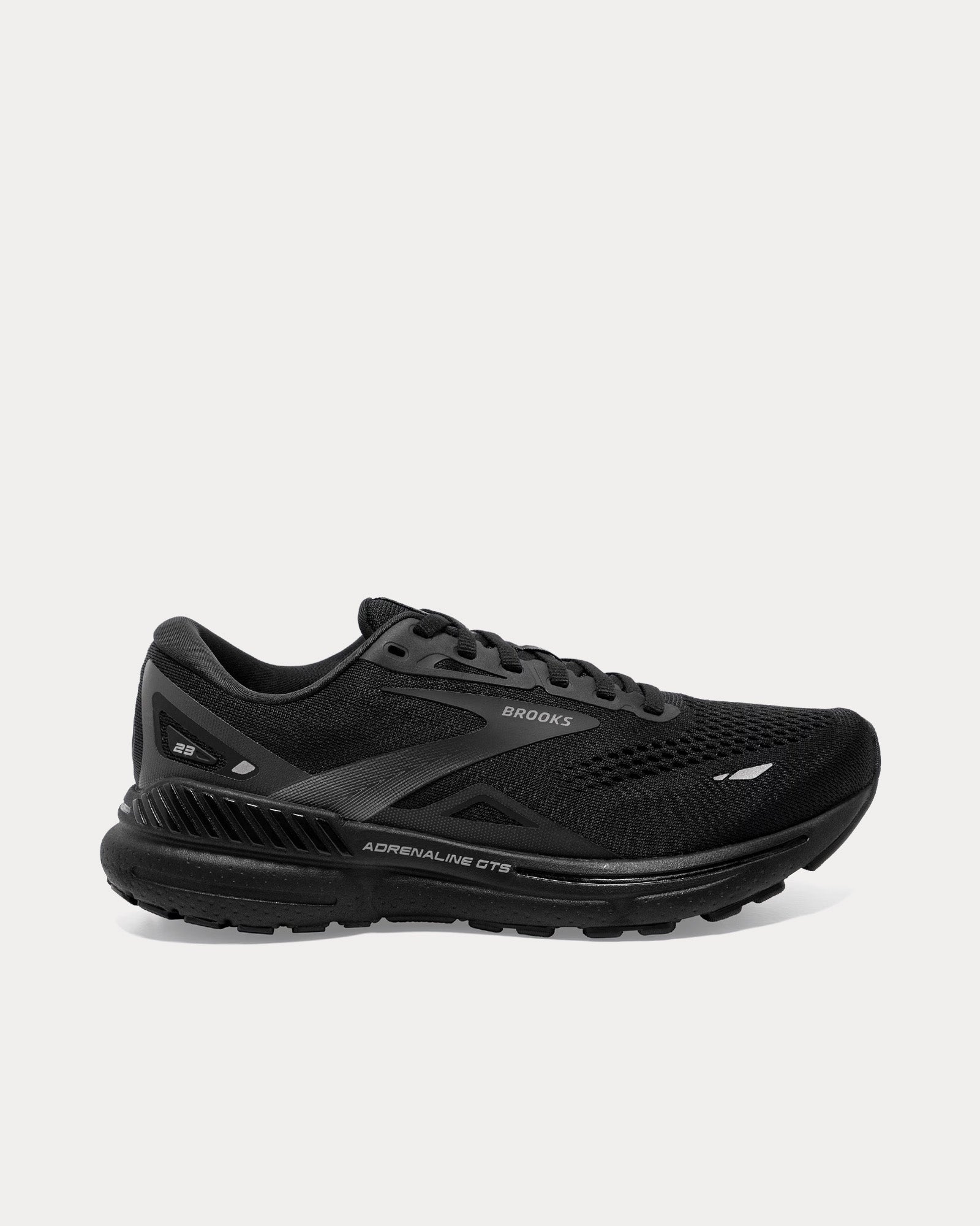 Brooks Running Adrenaline GTS 23 Black / Black / Ebony Running Shoes - 1