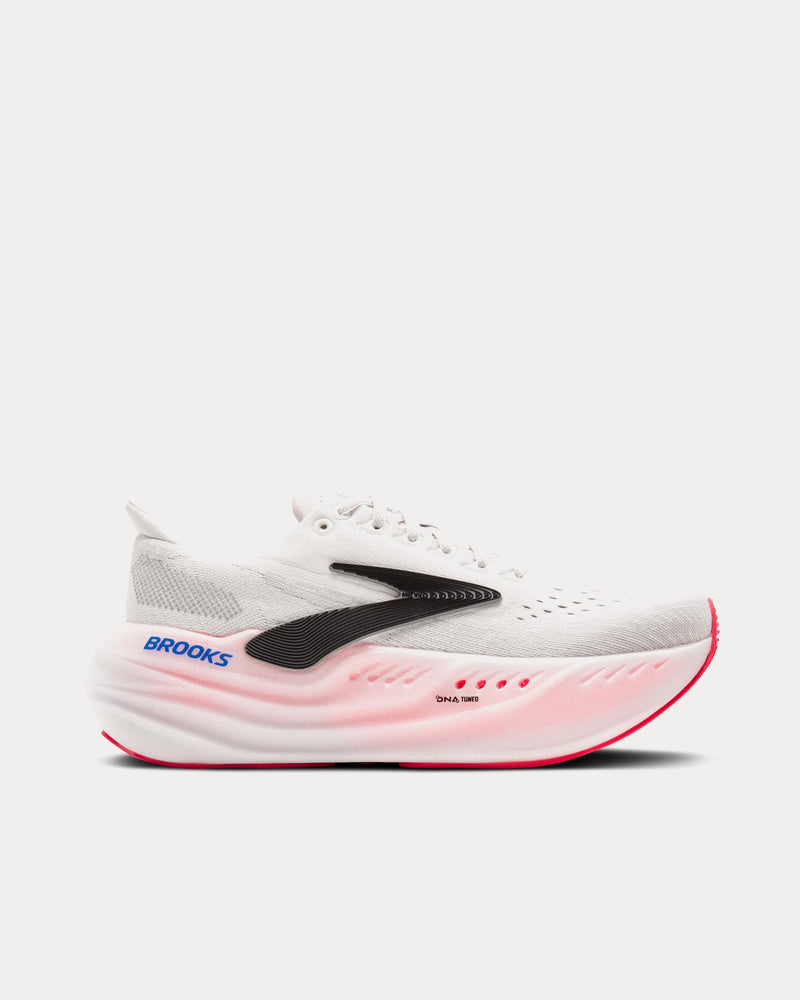 Brooks Running Glycerin Max White / Black / Diva Pink Running Shoes - 1