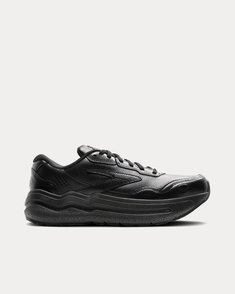 Brooks Running Ghost Max L Black / Black Low Top Sneakers - 1