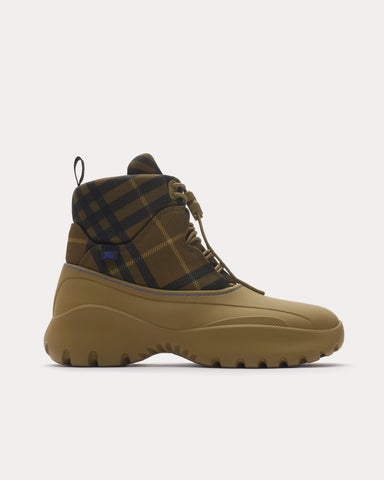 Burberry Check Scoot Trek Furrow Boots