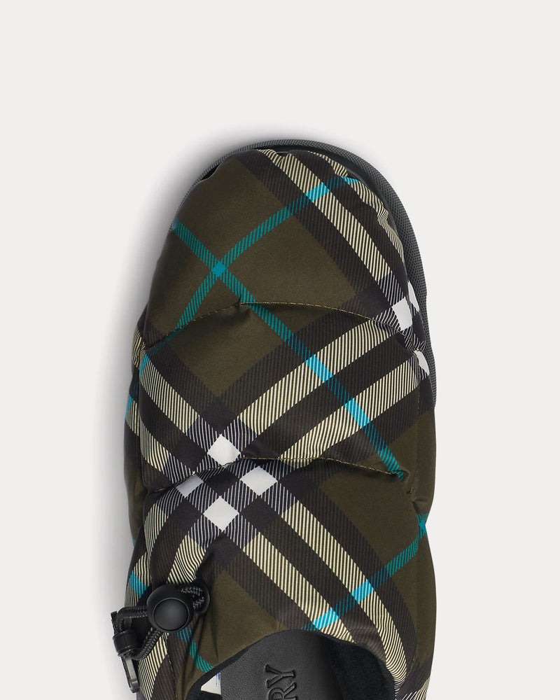 Burberry Check Pillow Nylon Blend Snug Mules - 5