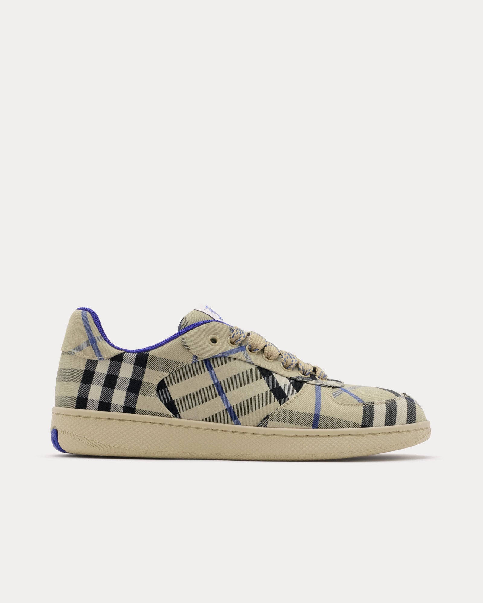 Burberry Check Terrace Lichen Low Top Sneakers - 1