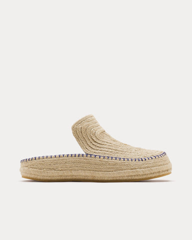 Burberry Cord Natural Clogs