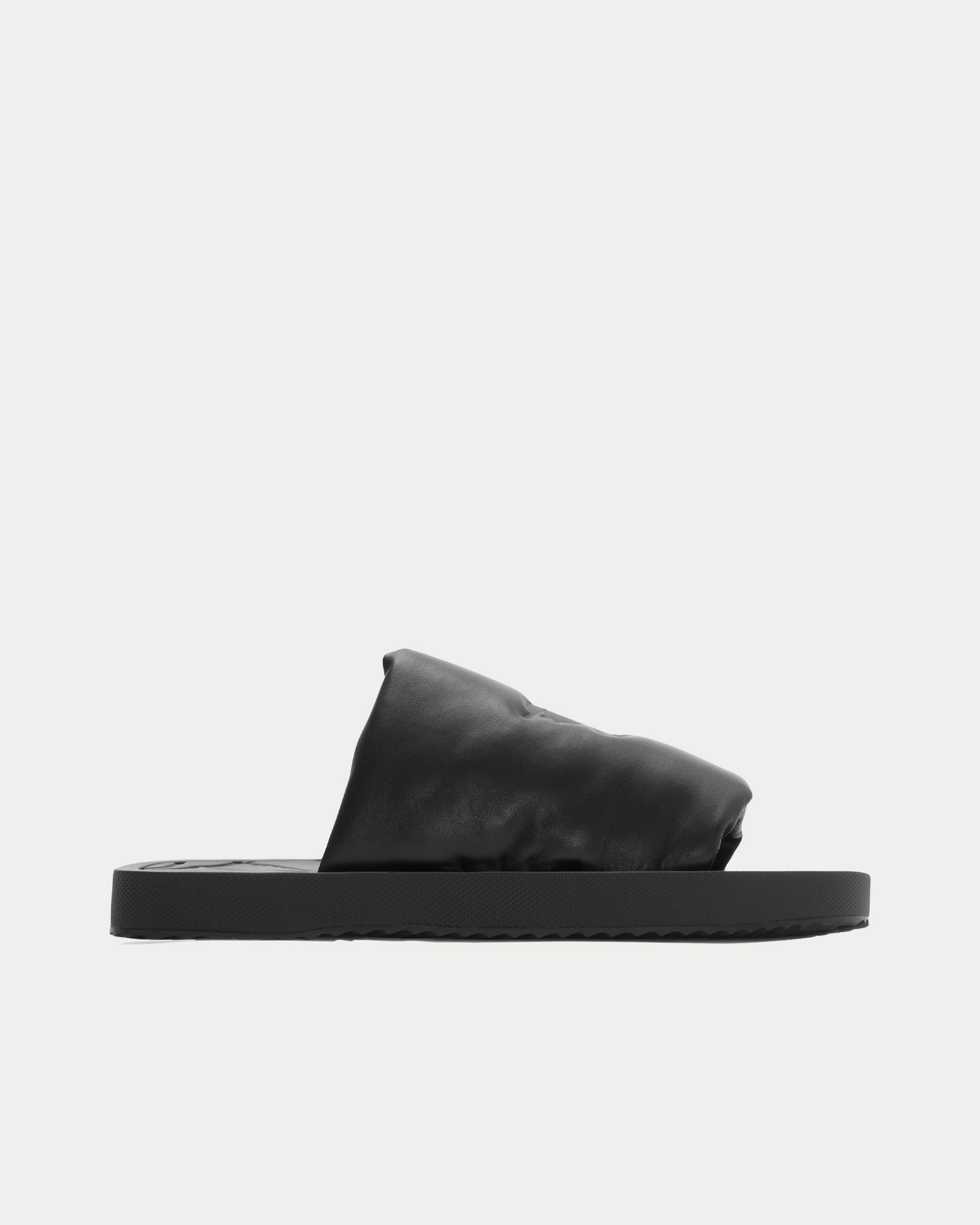 Burberry EKD Slab Black Slides - 1