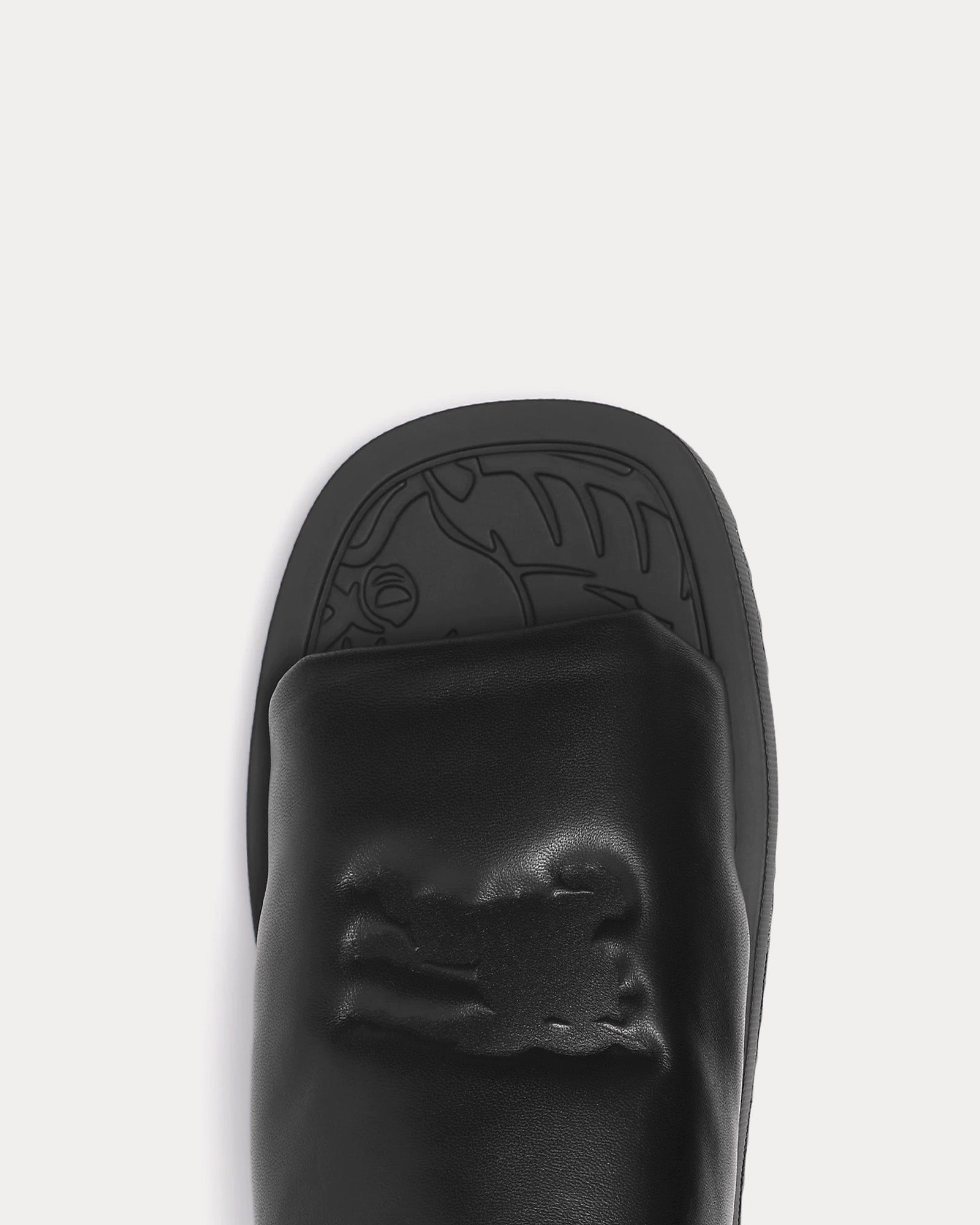 Burberry EKD Slab Black Slides - 4