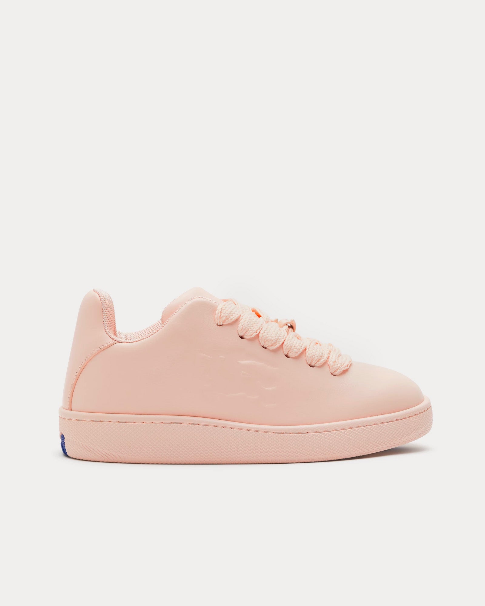 Burberry Box Leather Baby Neon Low Top Sneakers - 1