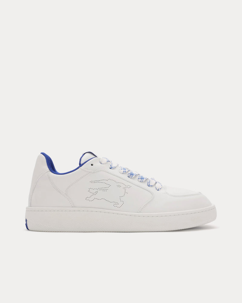 Burberry Stock Leather White Low Top Sneakers - 1