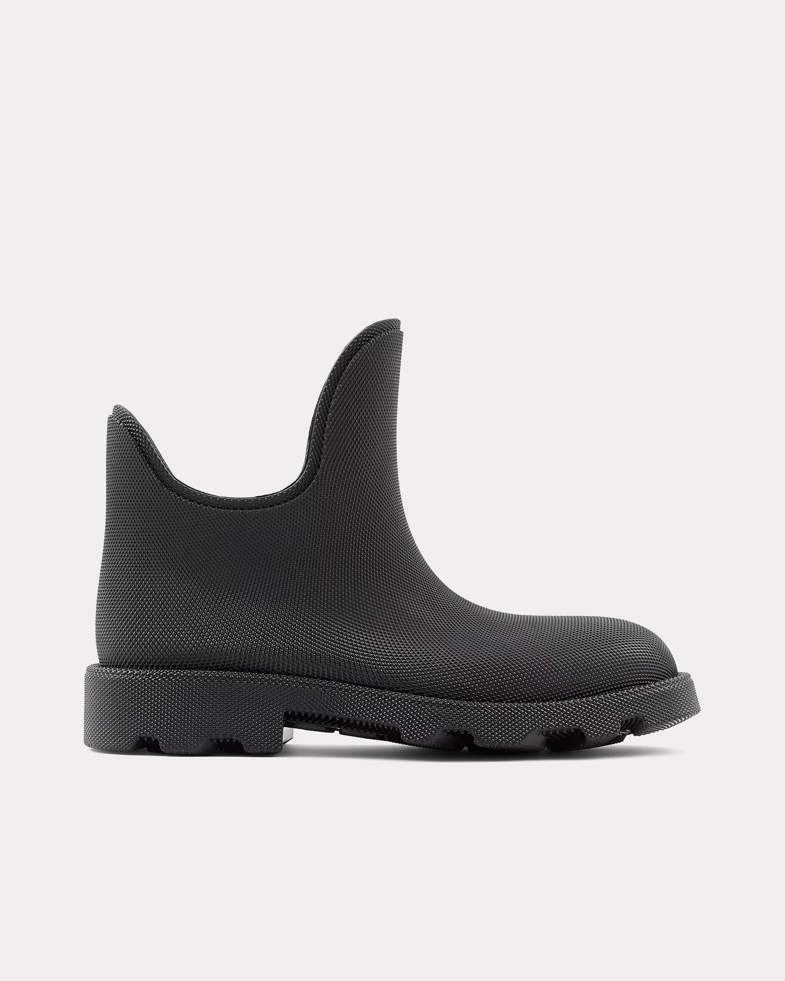 Burberry Rubber Marsh Black Low Boots - 1