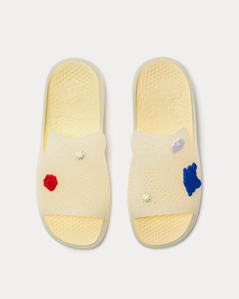 Burberry Stingray Rubber Marshmallow Slides - 2