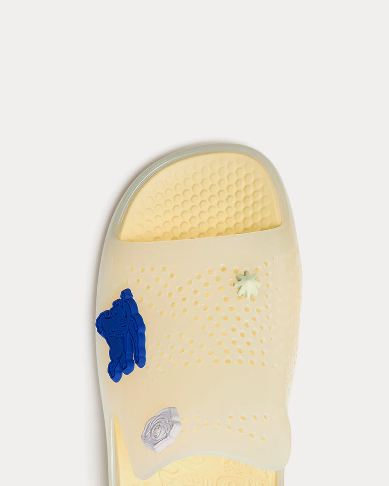 Burberry Stingray Rubber Marshmallow Slides - 4