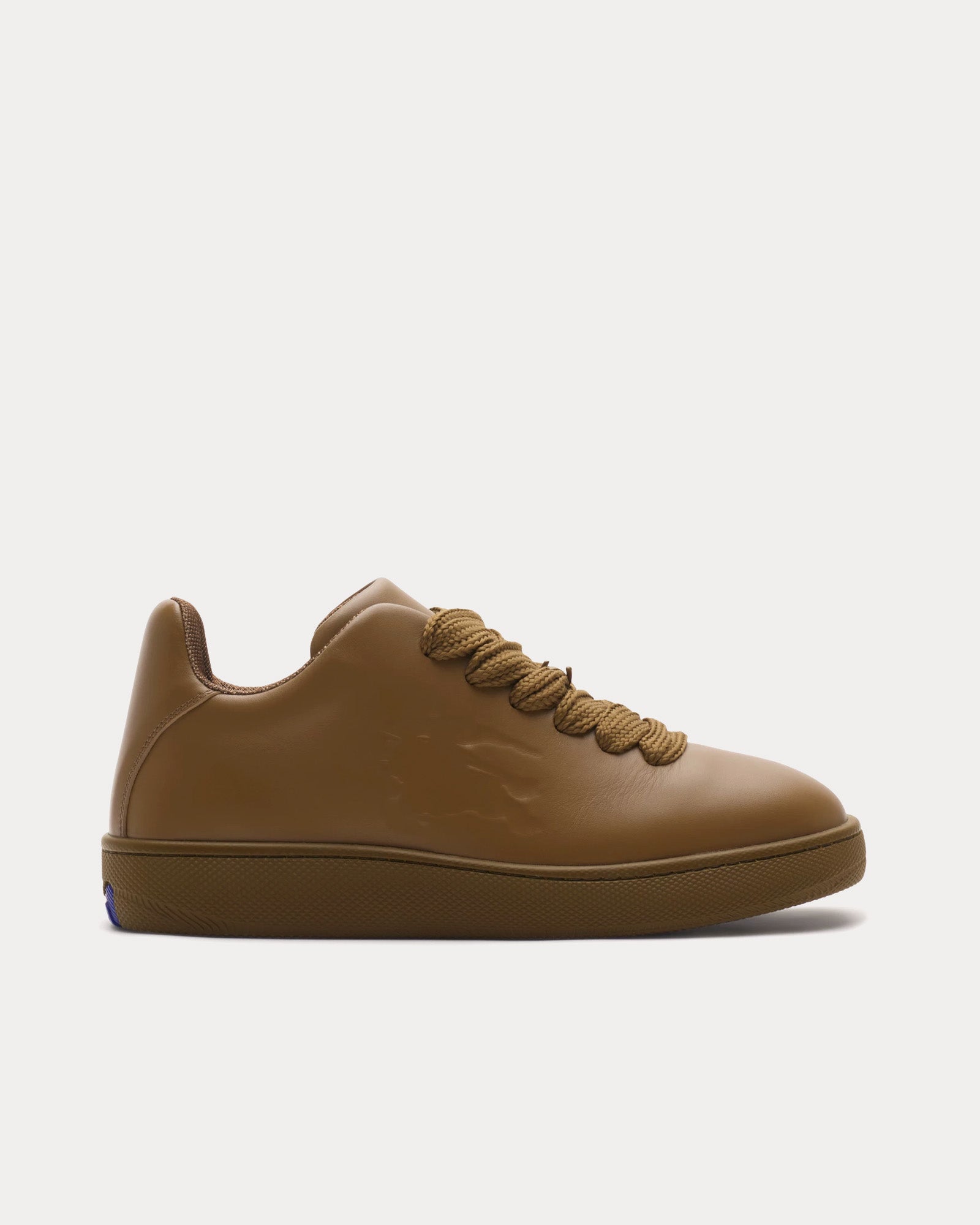 Burberry Box Leather Shrew Low Top Sneakers - 1