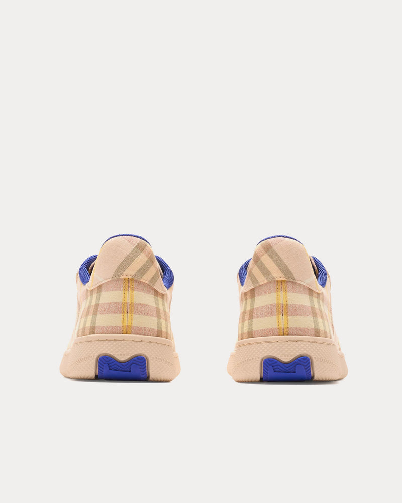 Burberry Check Terrace Teacup Low Top Sneakers - 3