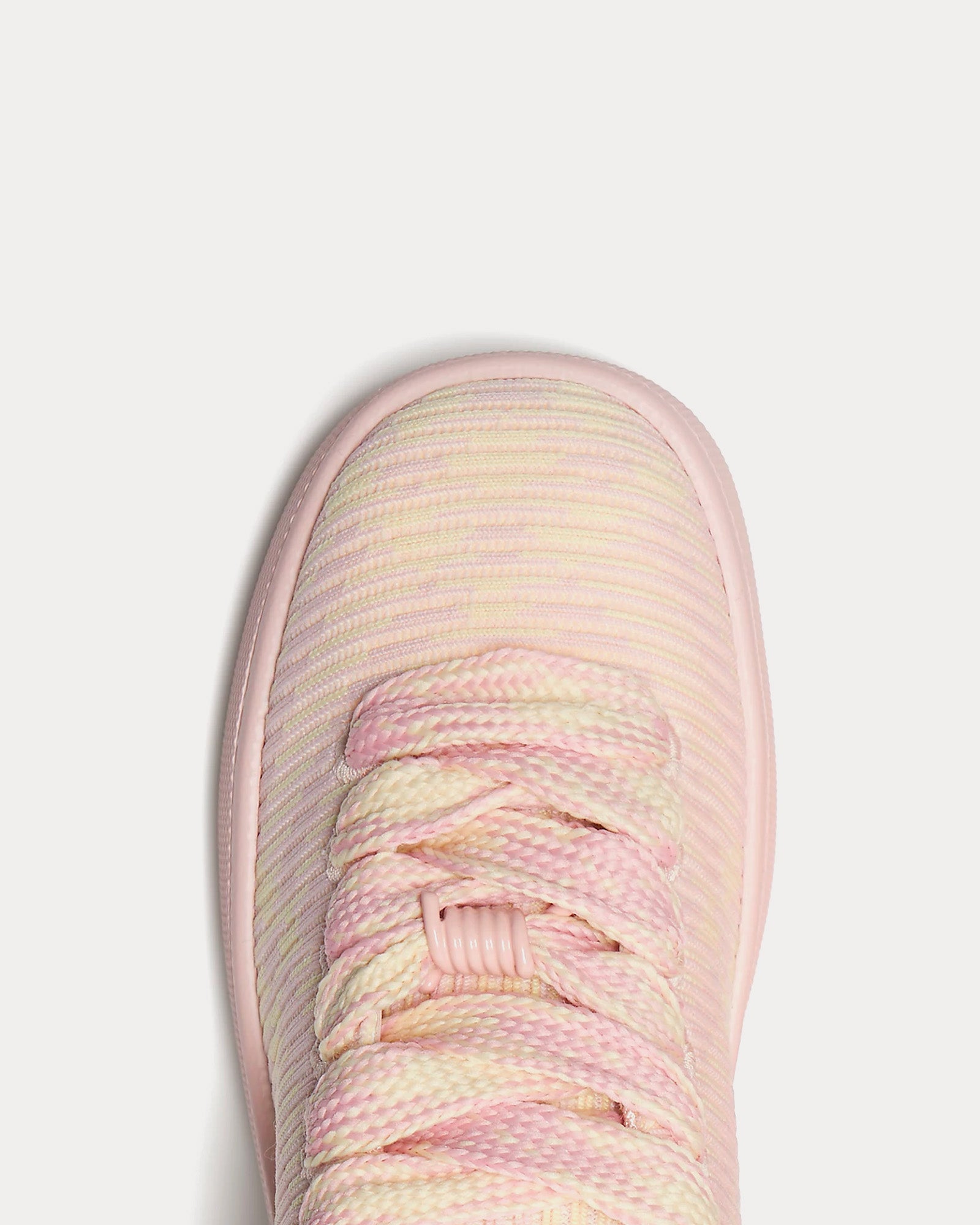 Burberry Box Check Knit Cameo Low Top Sneakers - 5