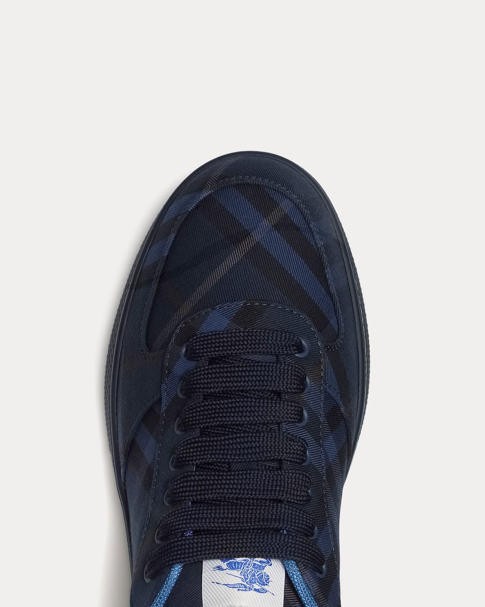 Burberry Check Terrace Midnight Low Top Sneakers - 5