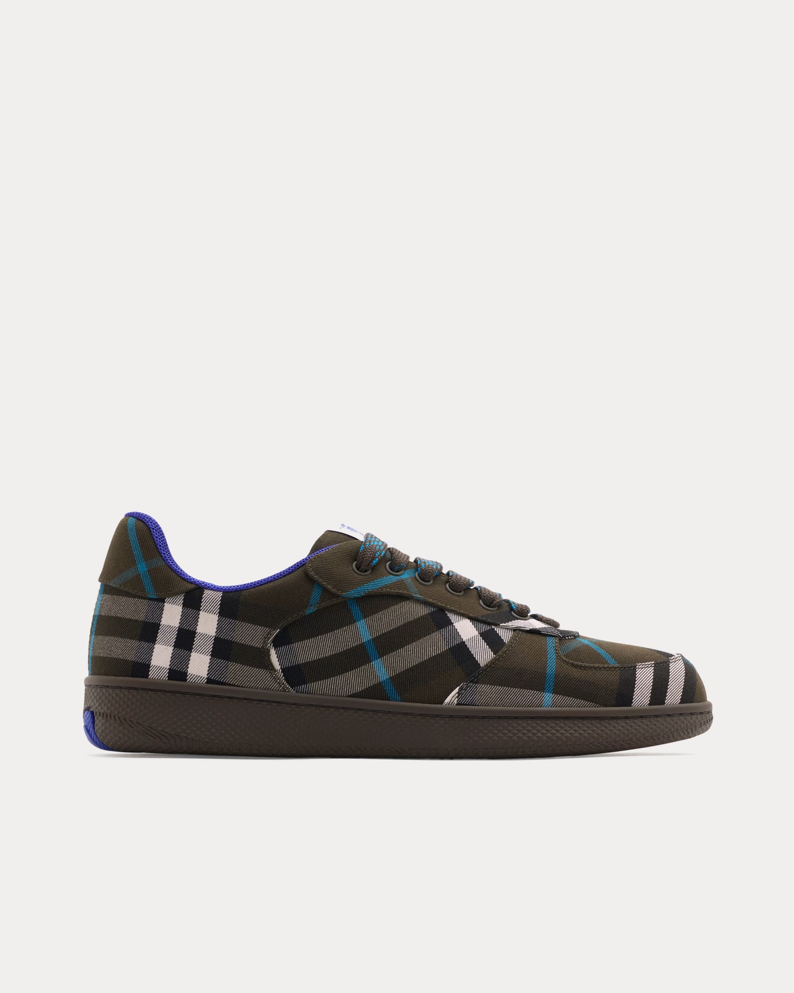 Burberry Check Terrace Snug Low Top Sneakers - 1