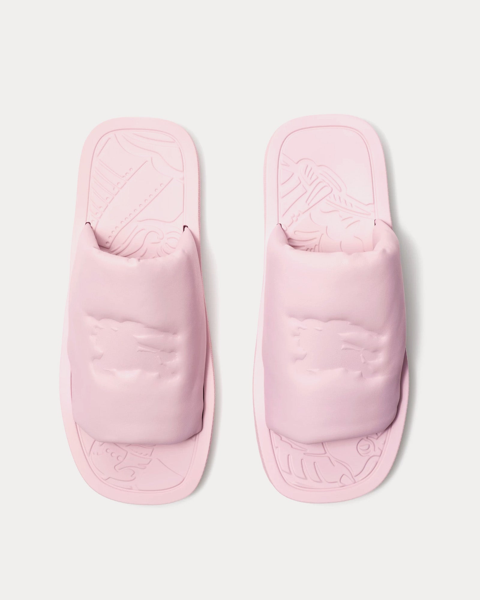 Burberry EKD Slab Cameo Slides - 2