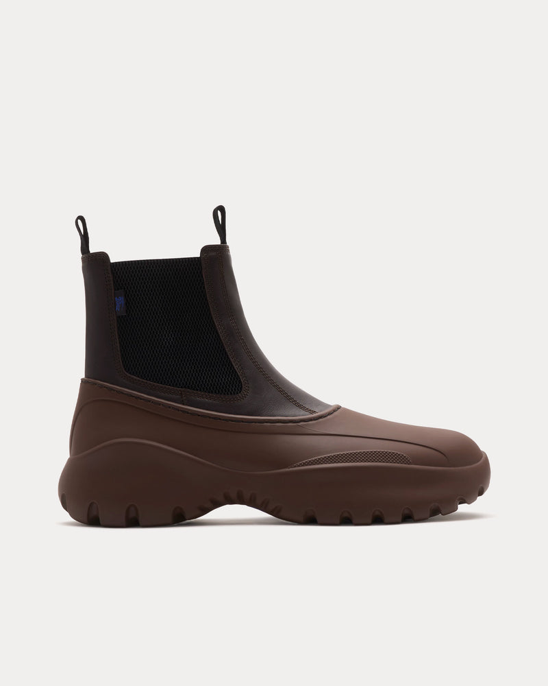 Burberry Scoot Leather Jet Boots - 1