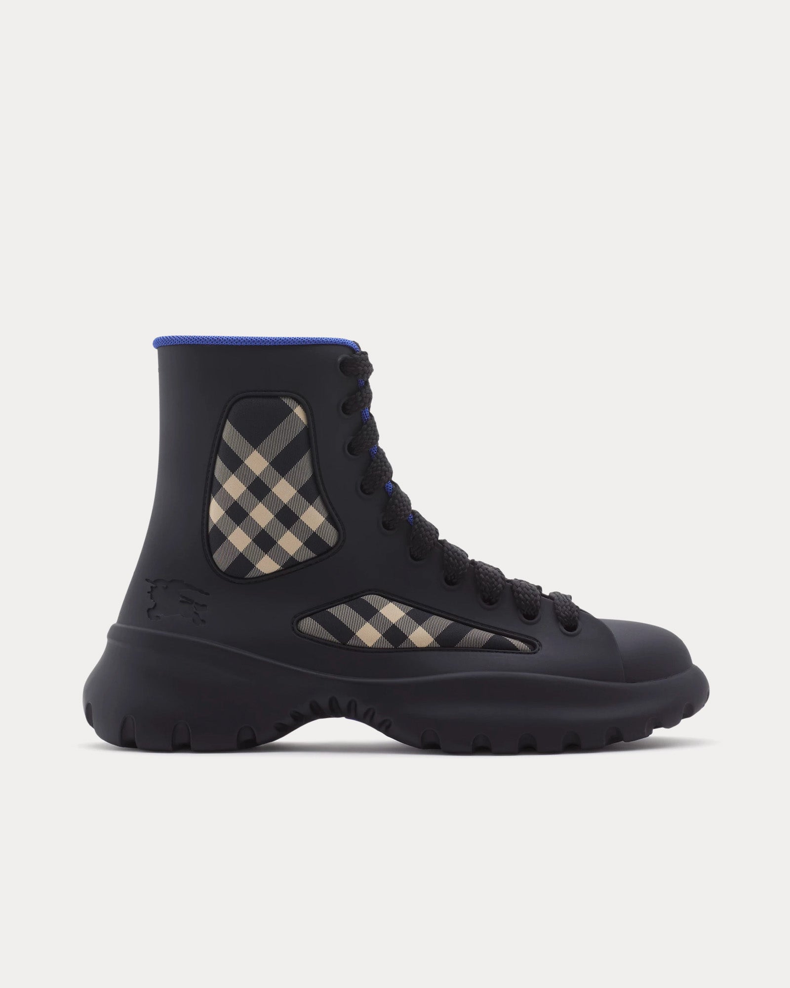 Burberry Boulder Rubber Black Boots - 1