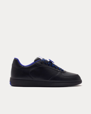 Burberry Terrace Leather Black Low Top Sneakers