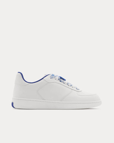 Burberry Terrace Leather White Low Top Sneakers