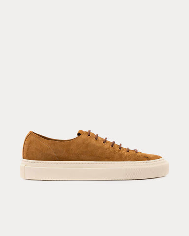 Buttero Tanino Suede Curry Low Top Sneakers