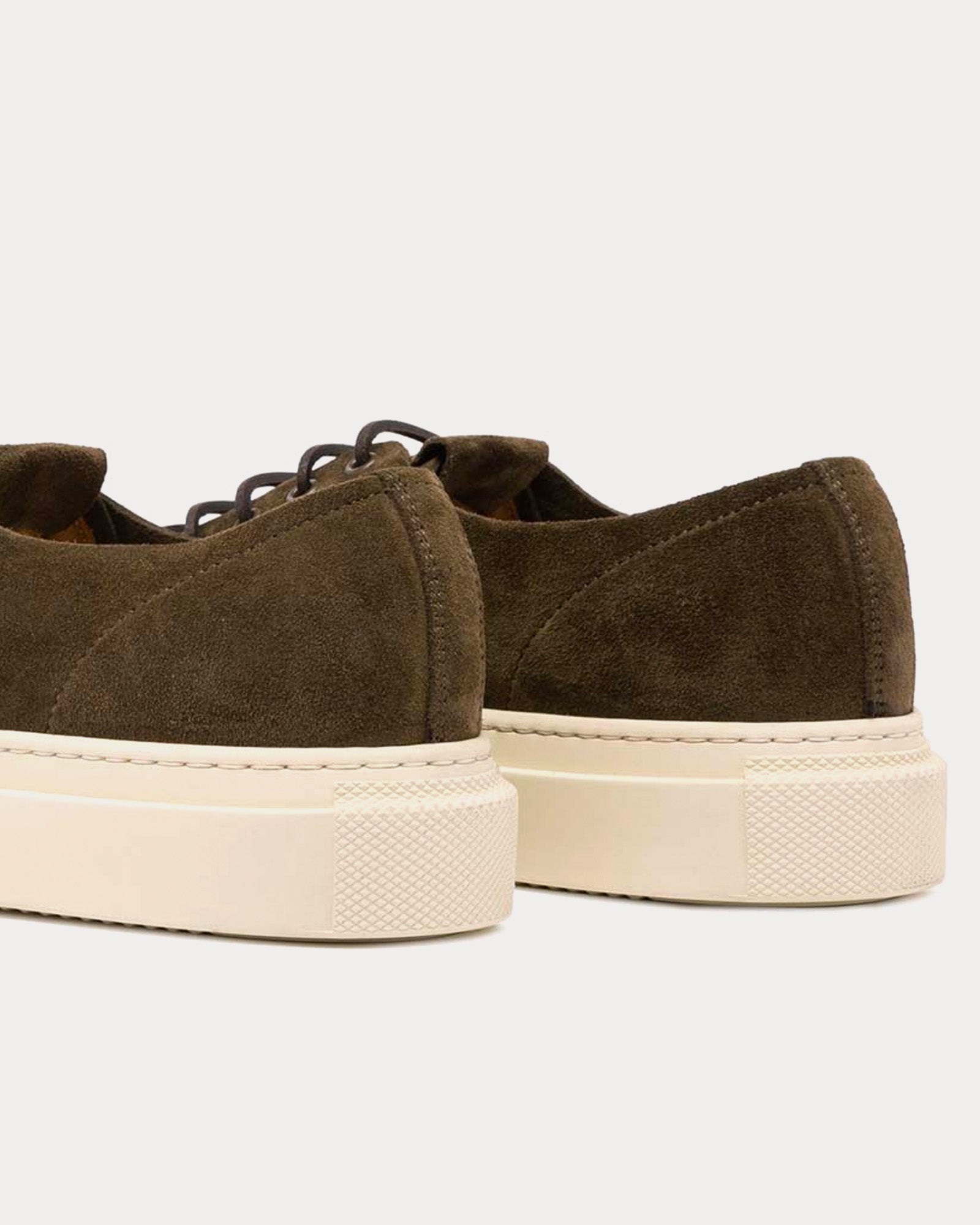 Buttero Tanino Suede Military Low Top Sneakers - 3