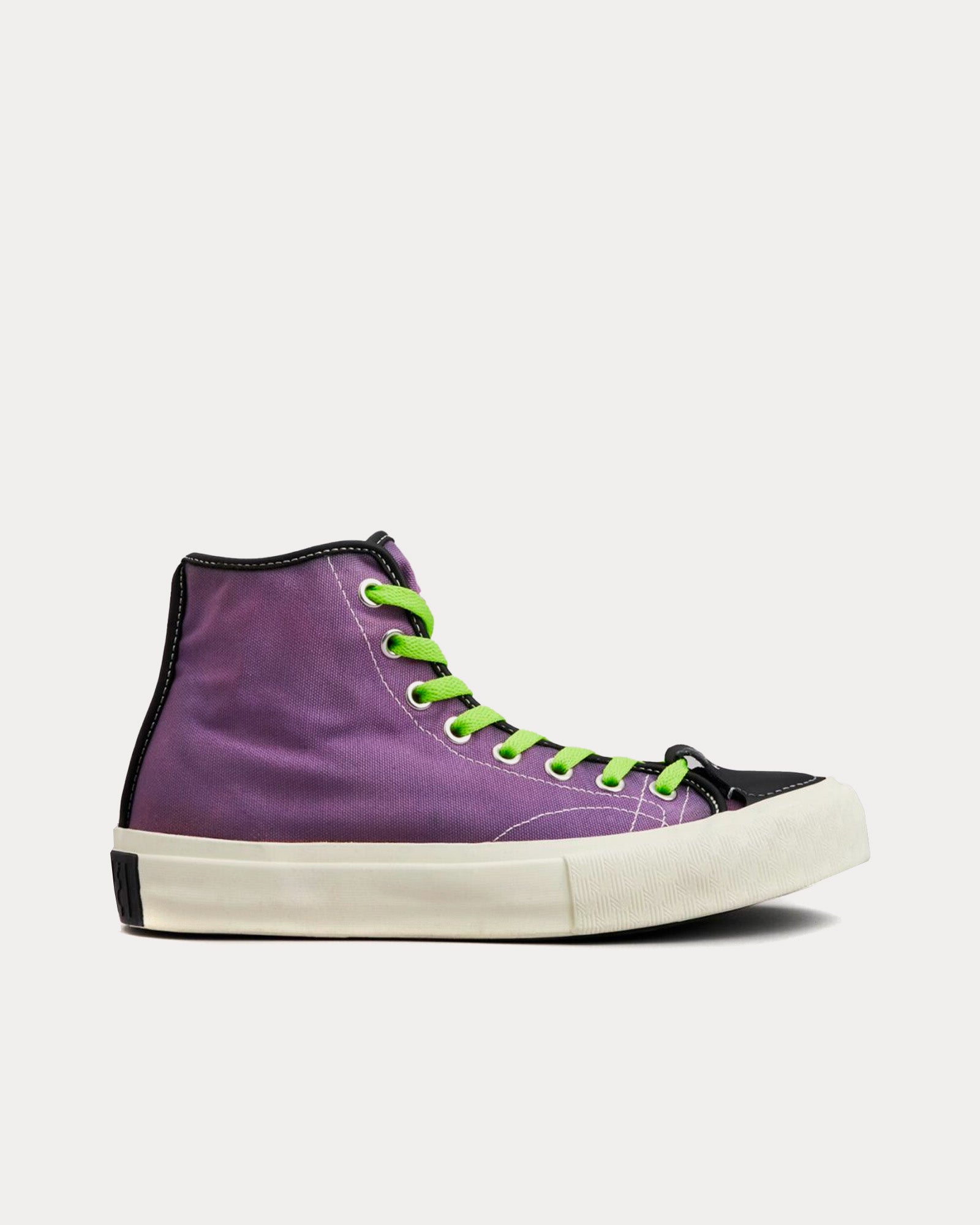 Byredo Byproduct Over Dyed Purple High Top Sneakers - 1