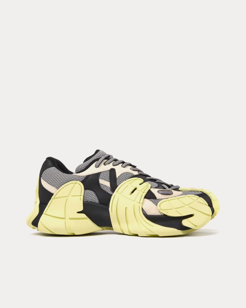 Camper Tormenta Yellow / Grey / Black Low Top Sneakers - 1