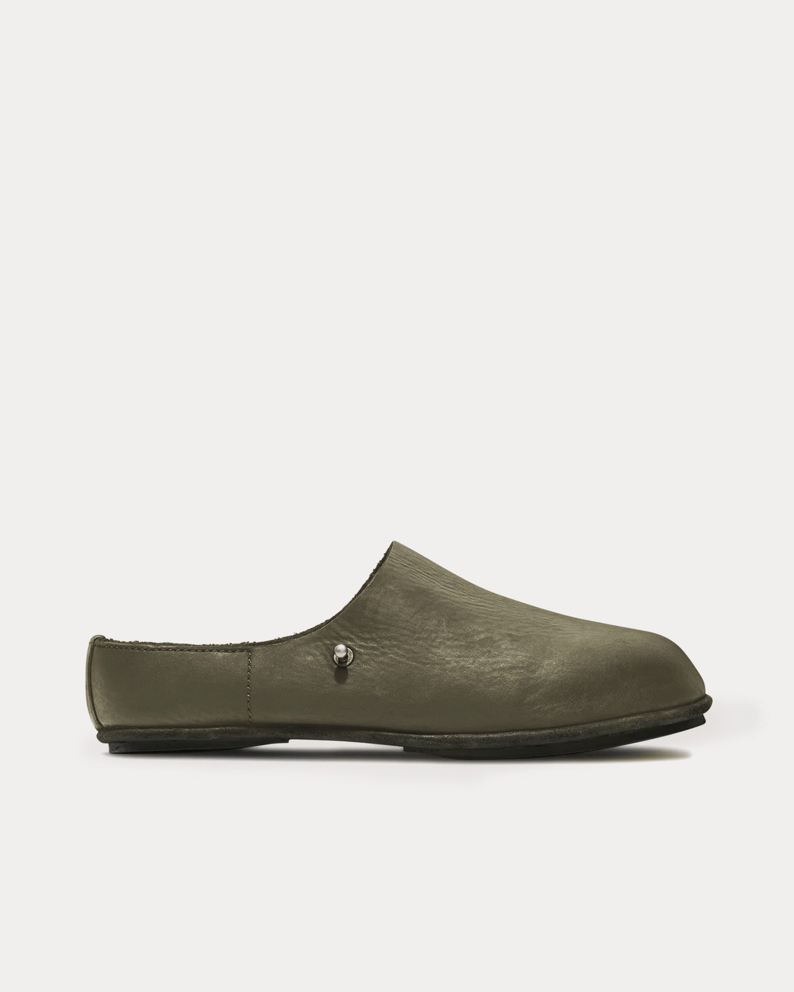 Casey Casey x Guidi Leather Khaki Clogs - 1