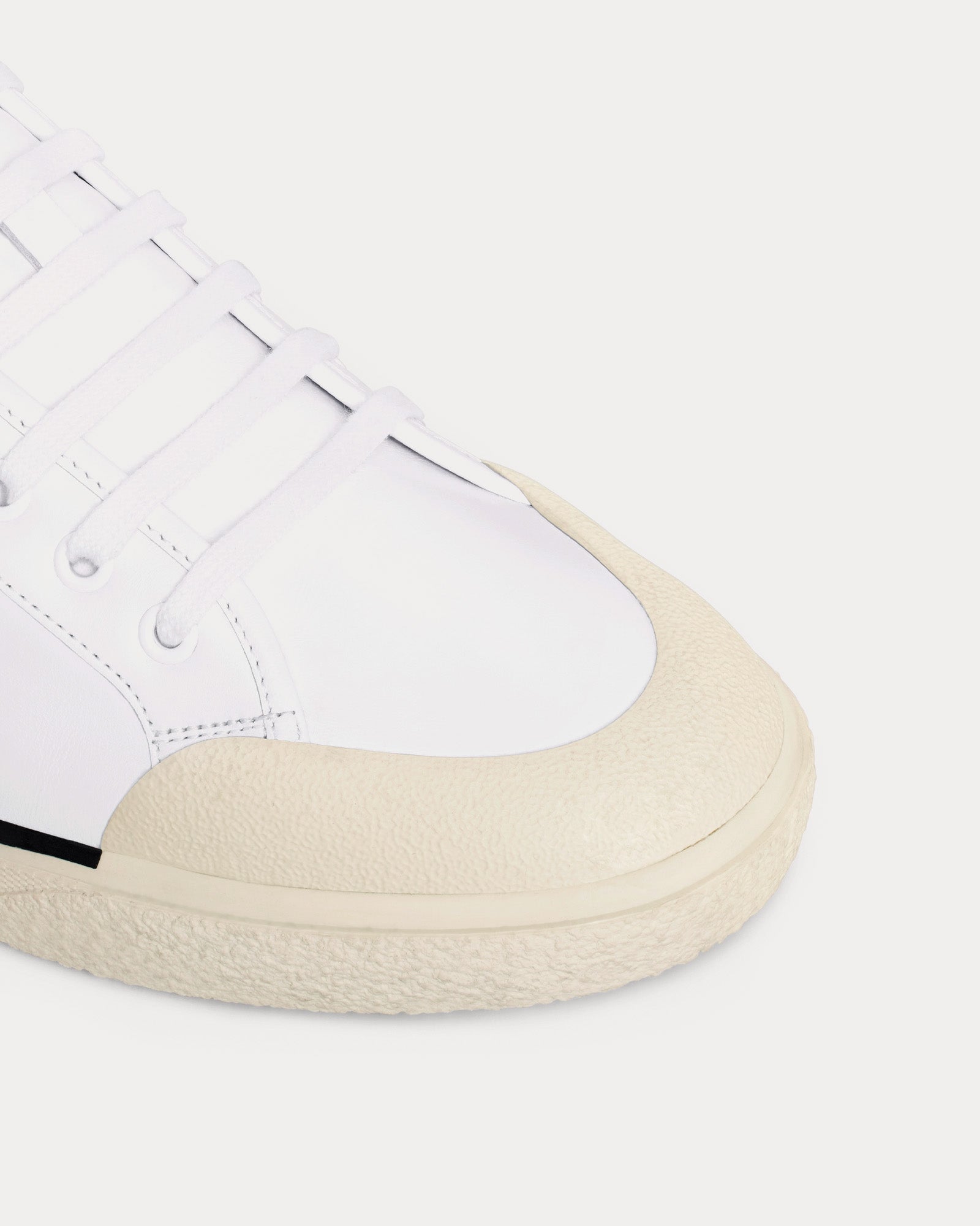 Celine AS-01 Alan Calfskin Optic White Low Top Sneakers - 4