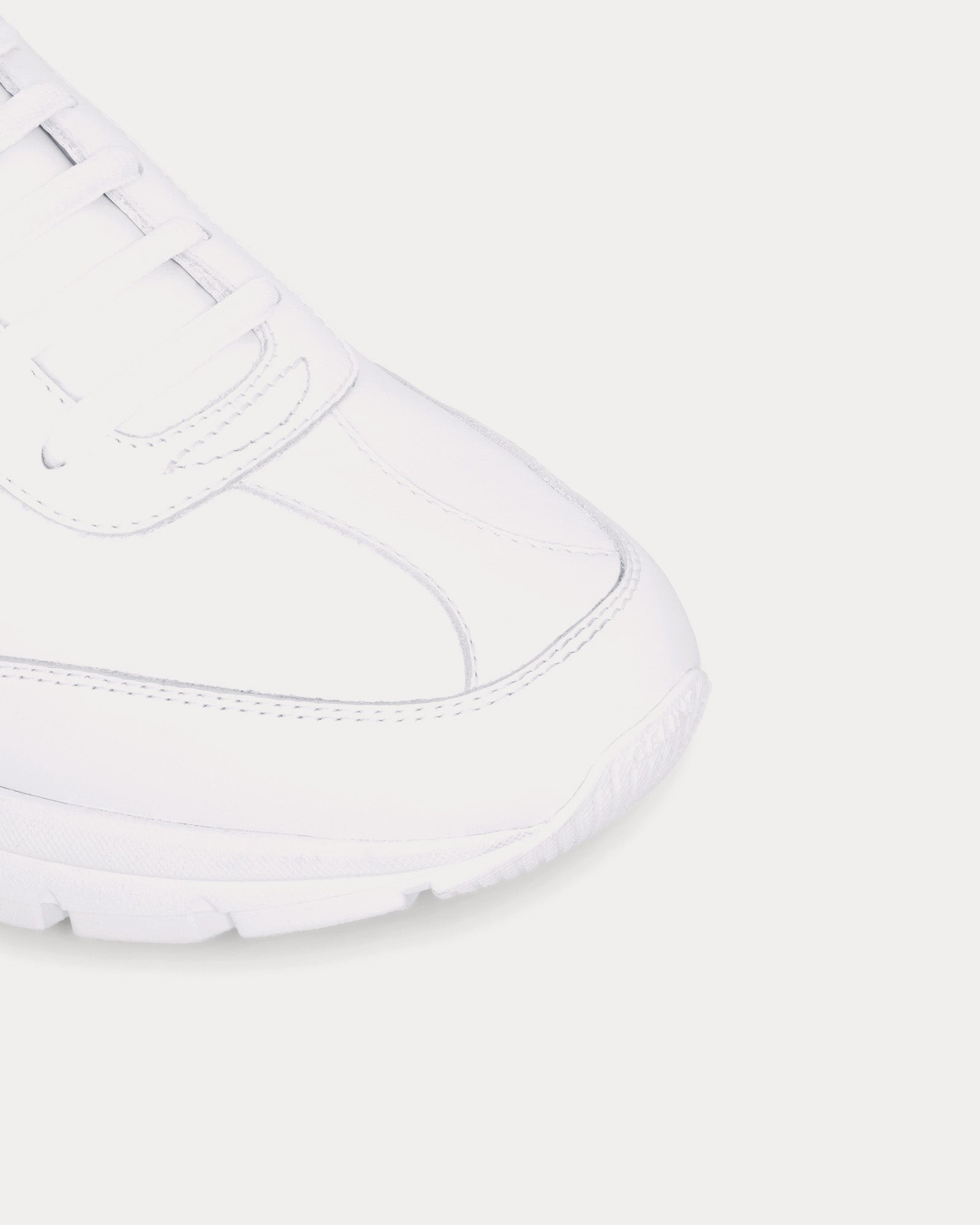 Celine CR-01 Runner Optic White Low Top Sneakers - 4