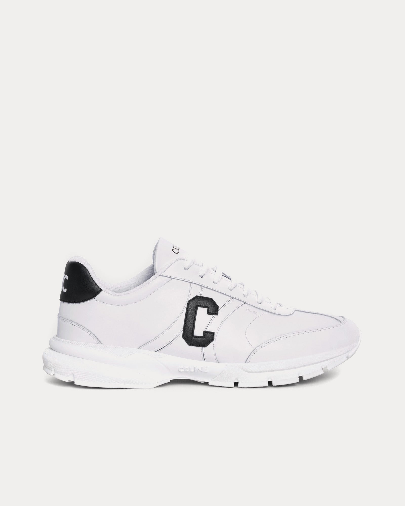 Celine CR-02 Runner Optic White / Black Low Top Sneakers - 1