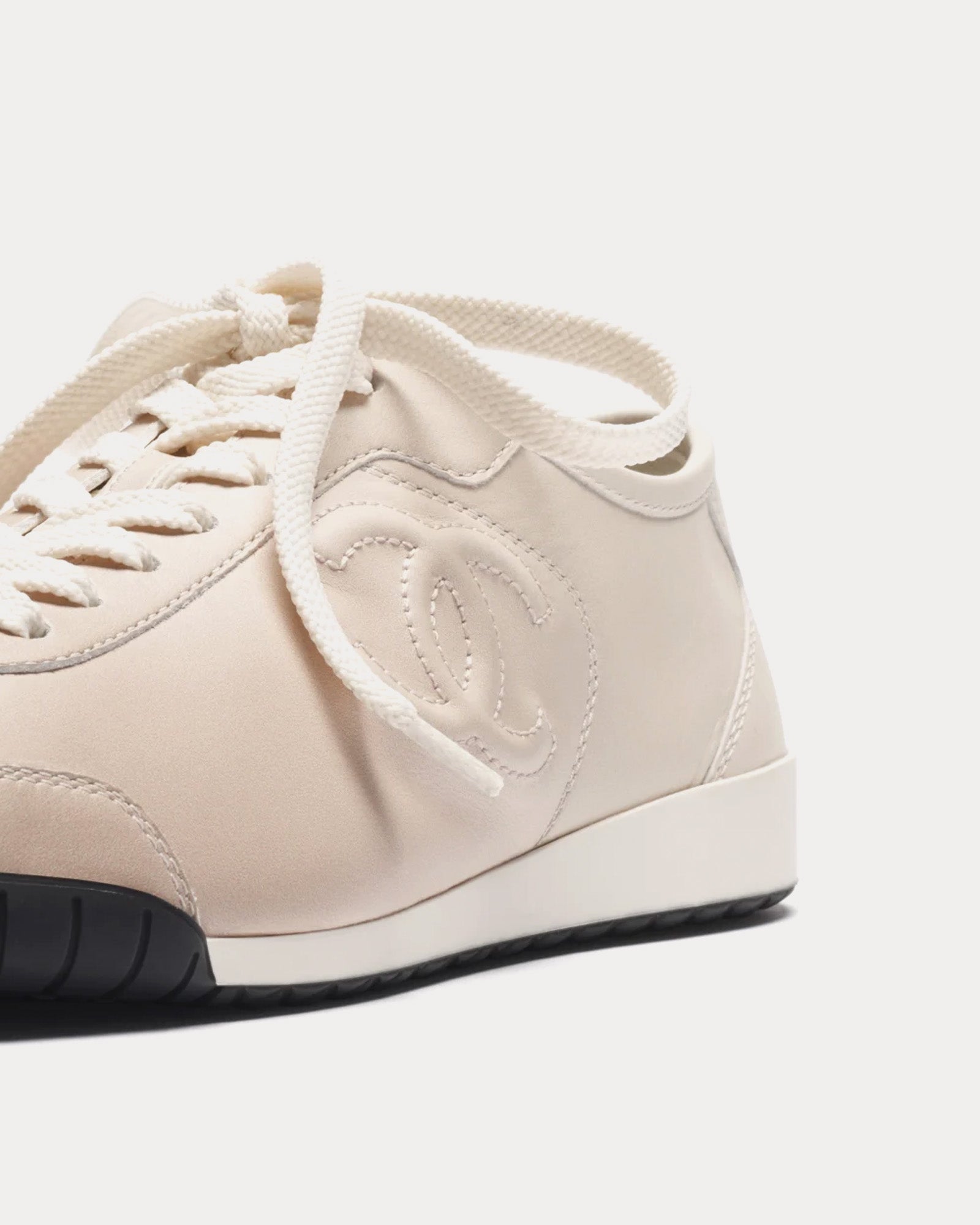 Chanel white transparent sneakers online