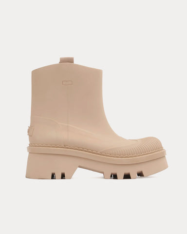 Chloé Raina Rain Beige Rosa Boots