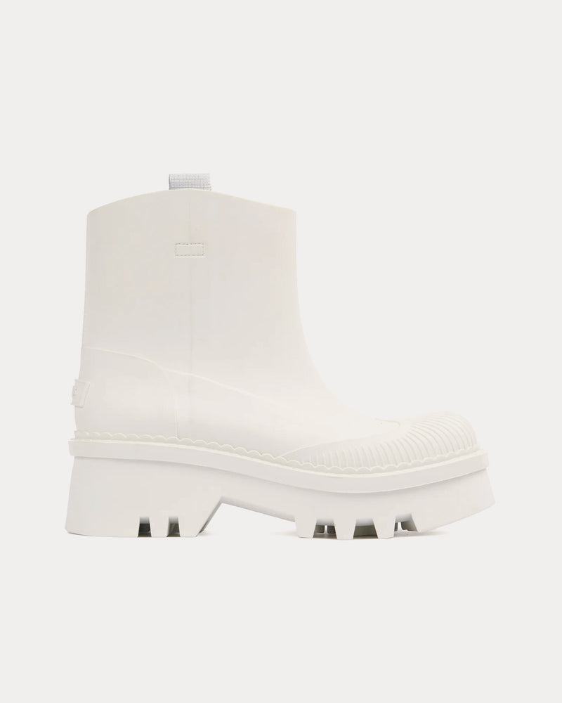 Chloé Raina Rain White Boots - 1