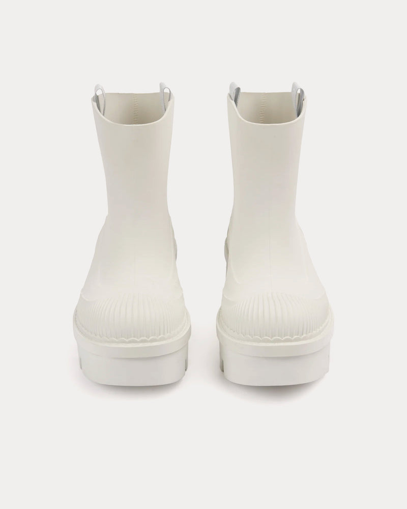 Chloé Raina Rain White Boots - 2