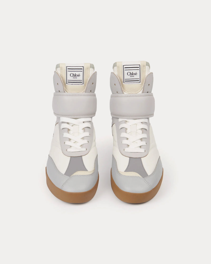 Chloé Chloé Kick Pastel Blue High Top Sneakers - 2