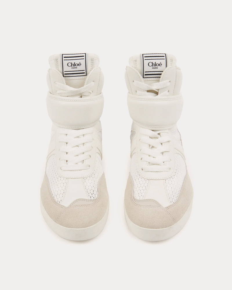 Chloé Chloé Kick Cloudy Cream High Top Sneakers - 2