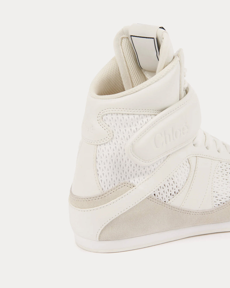 Chloé Chloé Kick Cloudy Cream High Top Sneakers - 3