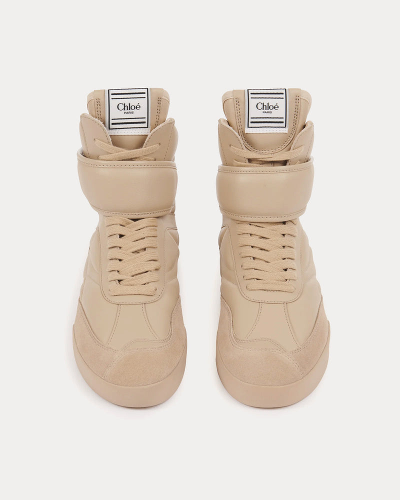 Chloé Chloé Kick Pink Tea High Top Sneakers - 2