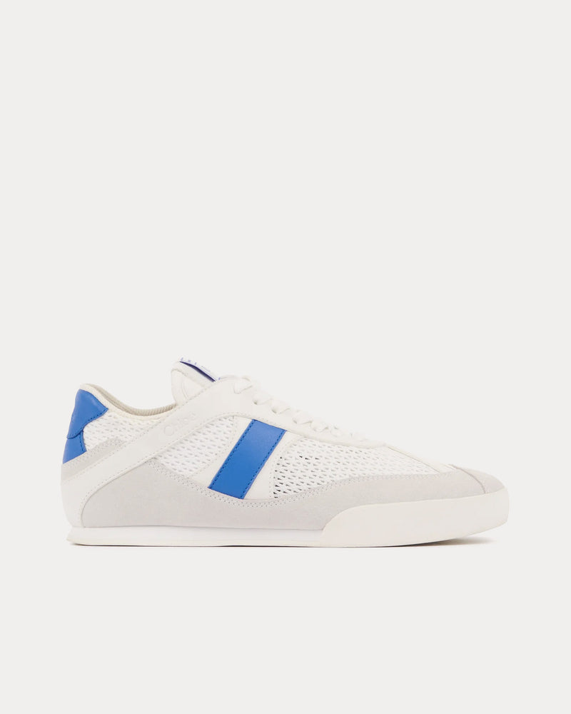 Chloé Chloé Kick White / Blue Low Top Sneakers - 1