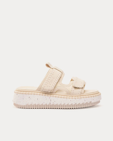 Chloé Lilli Sporty White Mules