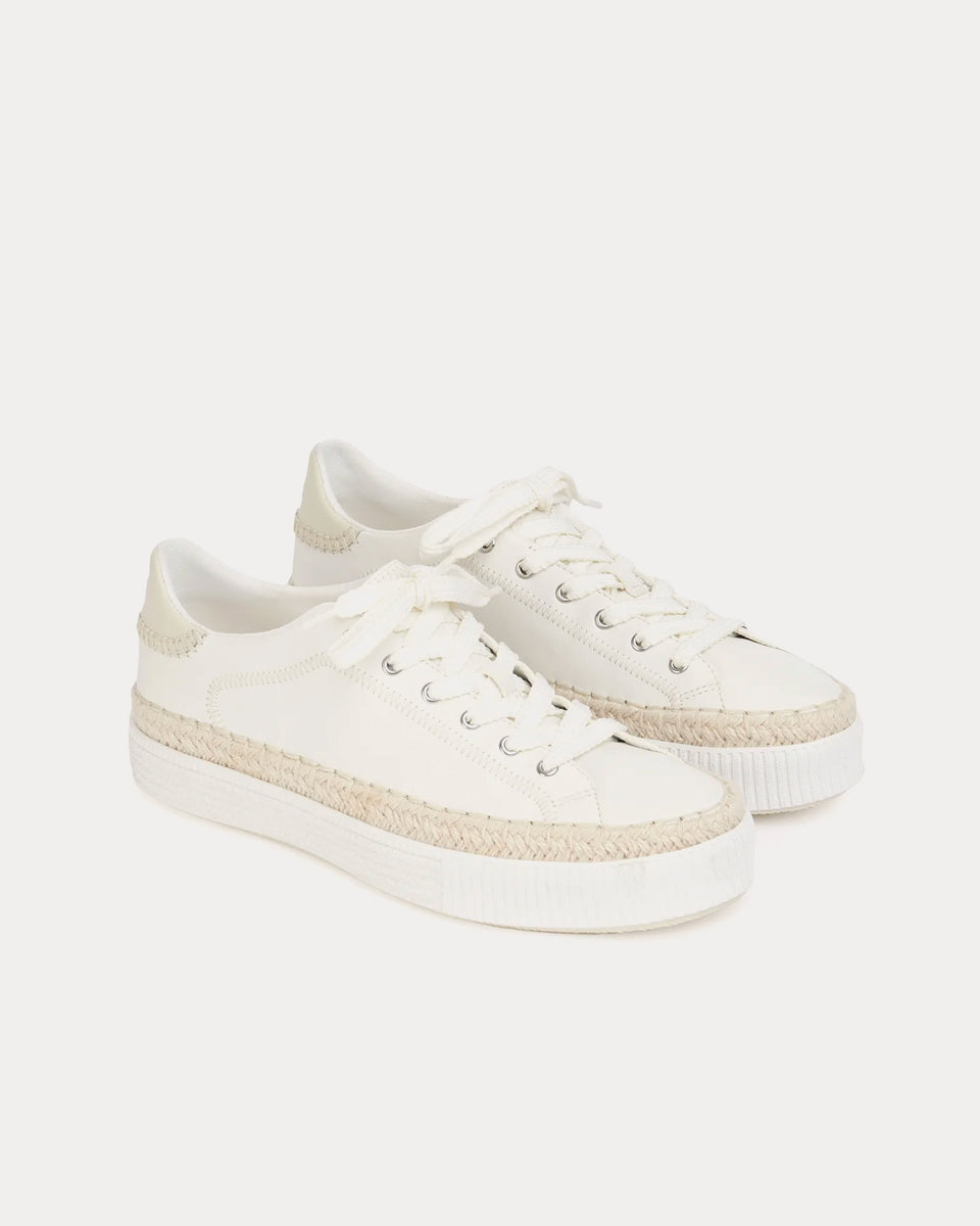 Chloé Telma White Low Top Sneakers - Sneak in Peace