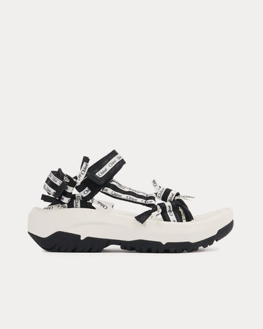 Chloé x Teva Hurricane XLT2 Ampsole White / Black Flat Sandals