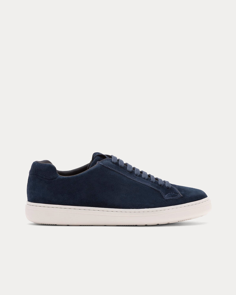 Church's Boland Classic Suede Blue Low Top Sneakers - 1