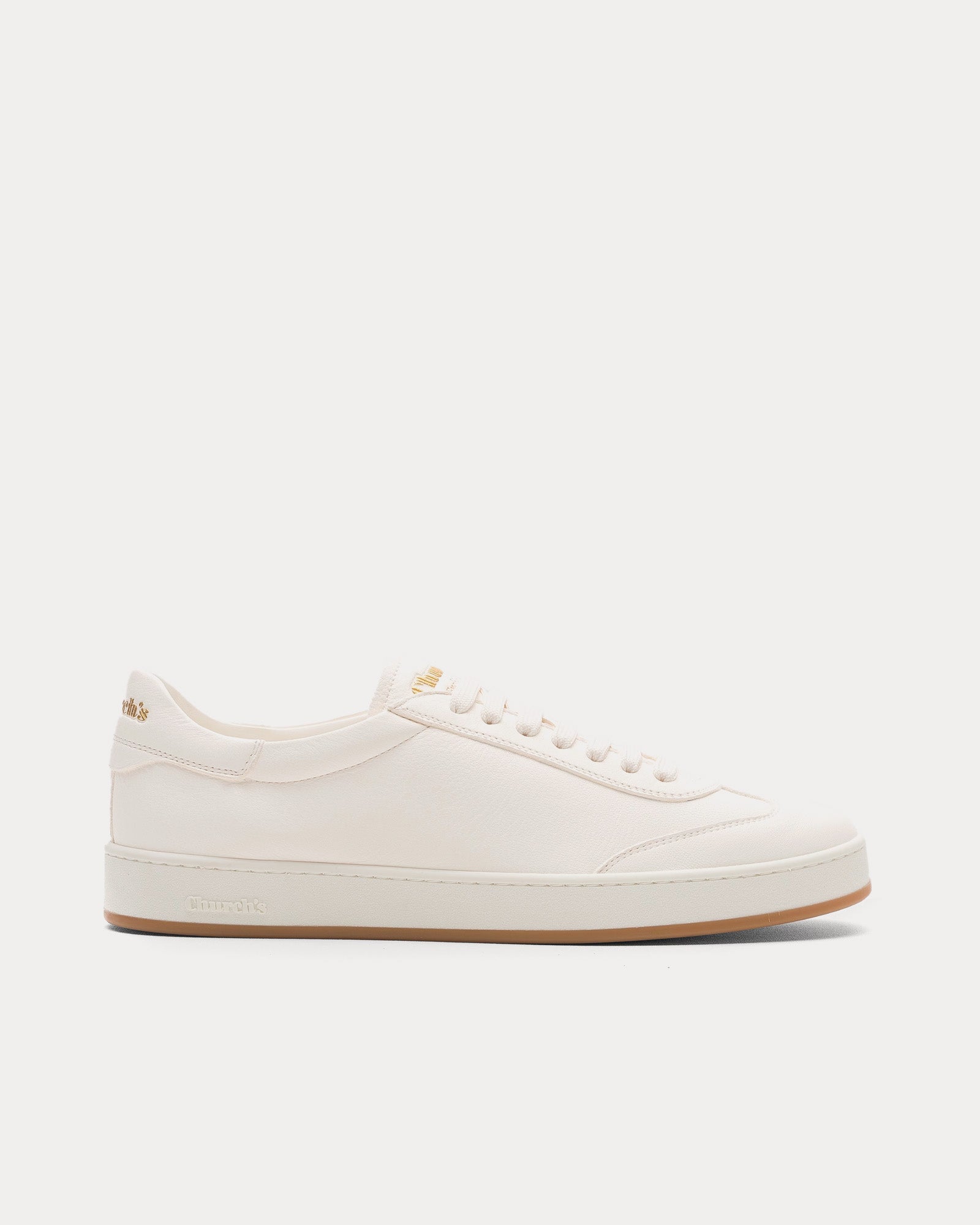 Church's Largs 2 Deerskin Ivory Low Top Sneakers - 1