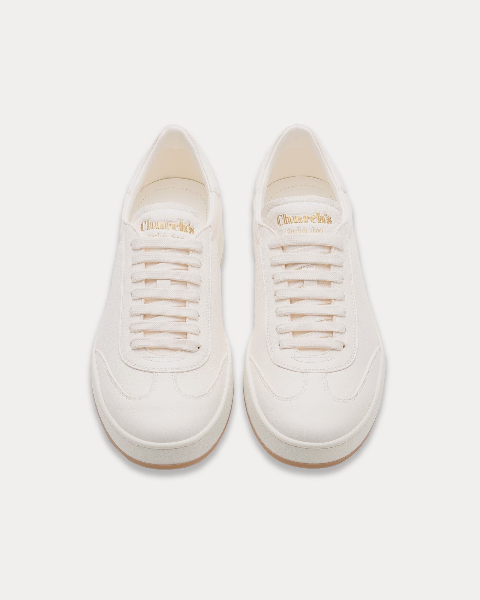 Church's Largs 2 Deerskin Ivory Low Top Sneakers - 2