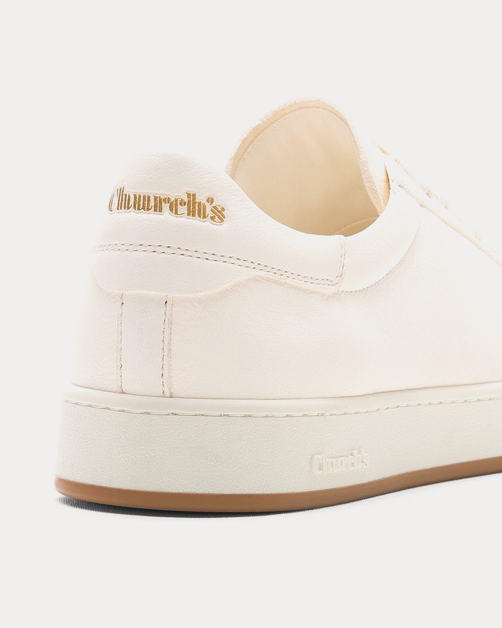 Church's Largs 2 Deerskin Ivory Low Top Sneakers - 4