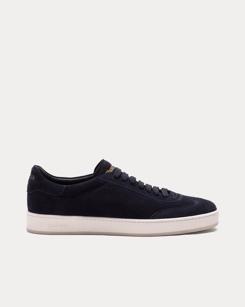 Church's Largs Suede Blue Low Top Sneakers - 1