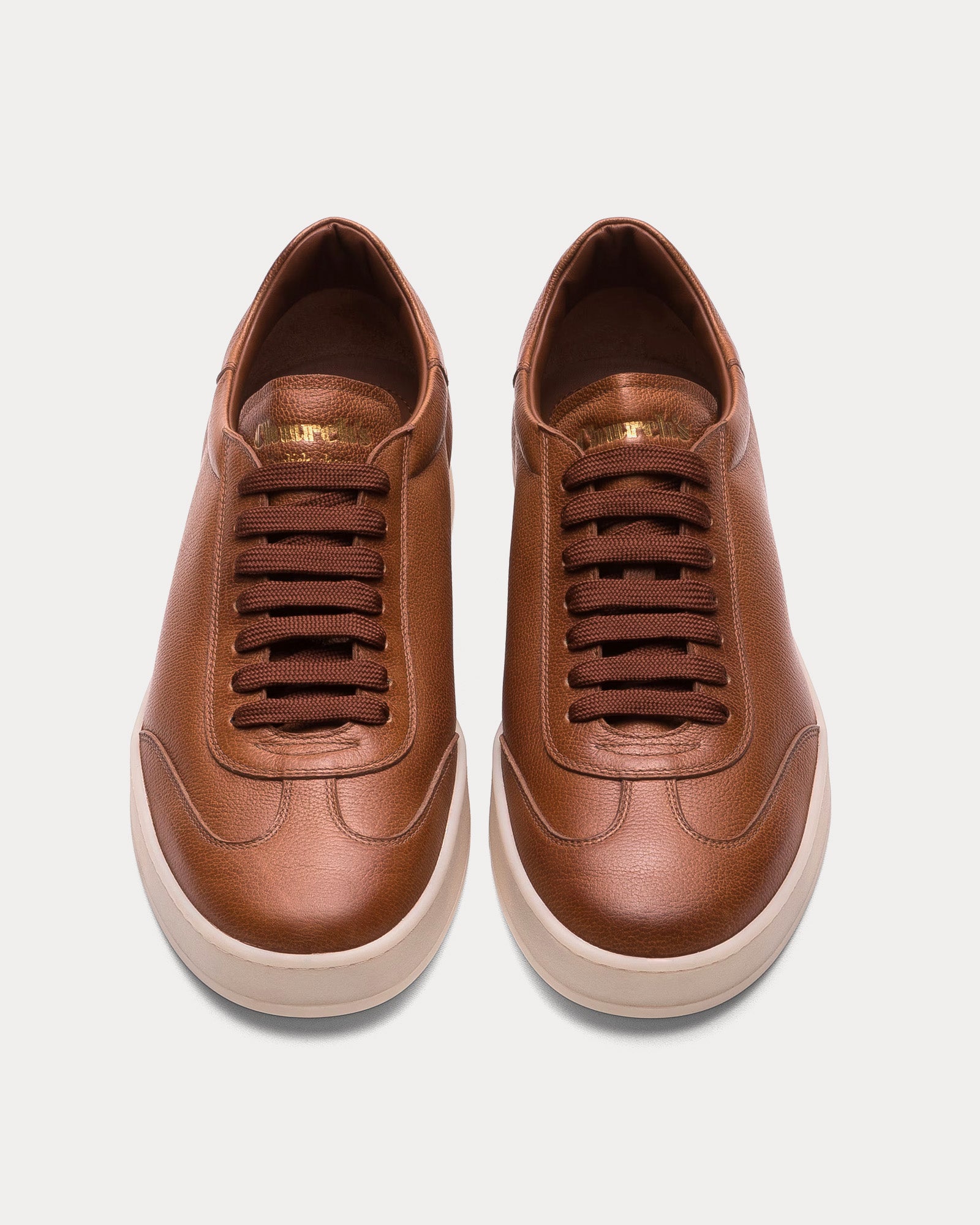 Church's Largs Grain Calskin Walnut Low Top Sneakers - 2